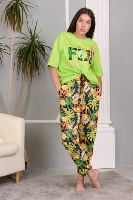 Костюм Джен салатовый