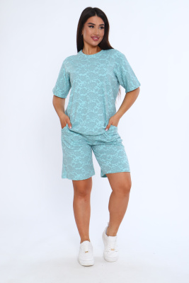 Костюм 52317 бирюзовый